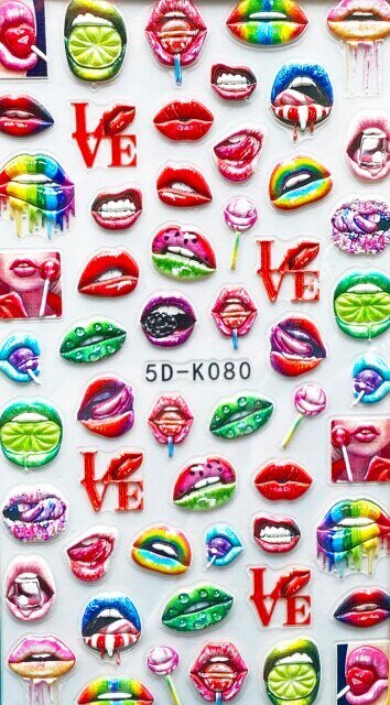Стикер 5D-K080