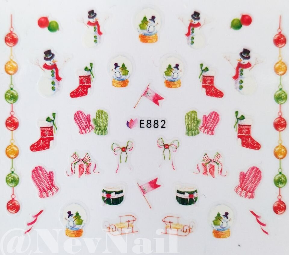 Стикер E882