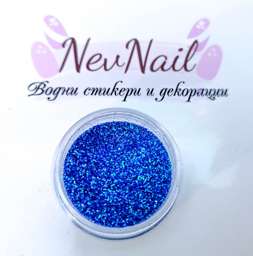 Син брокат