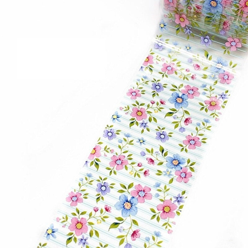 Фолио нежни цветя 50cm.
