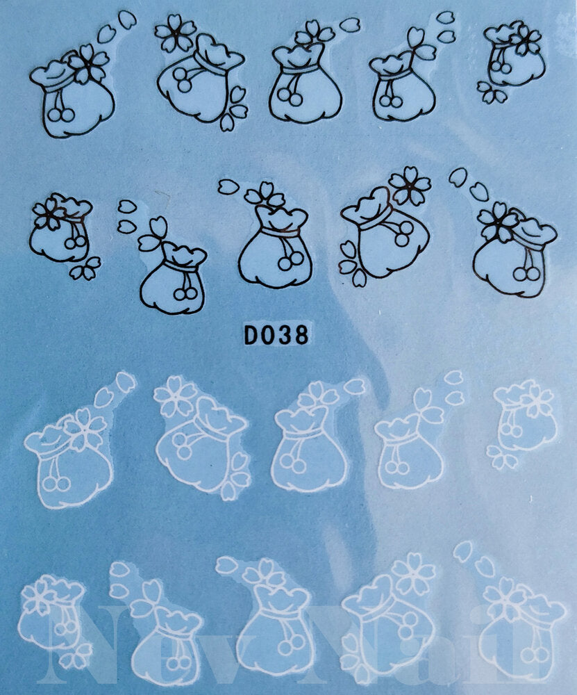 Стикер D038