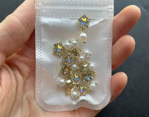 Бижу със звезда и перла
