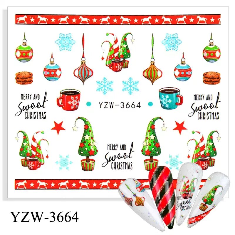 Стикер YZW3664