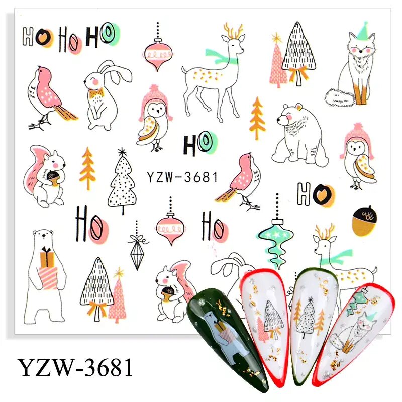 Стикер YZW3681