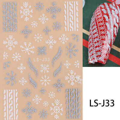 Сребърен холограмен стикер с бяло 5D-LS-J33