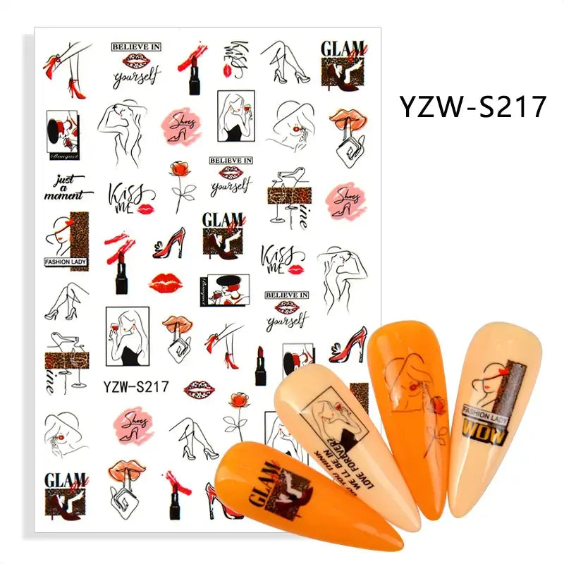 Стикер YZW-S217