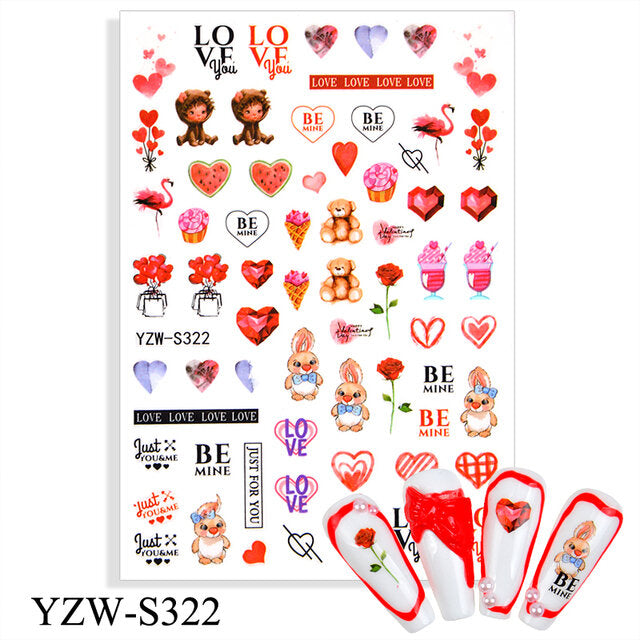 Стикер YZW-S322