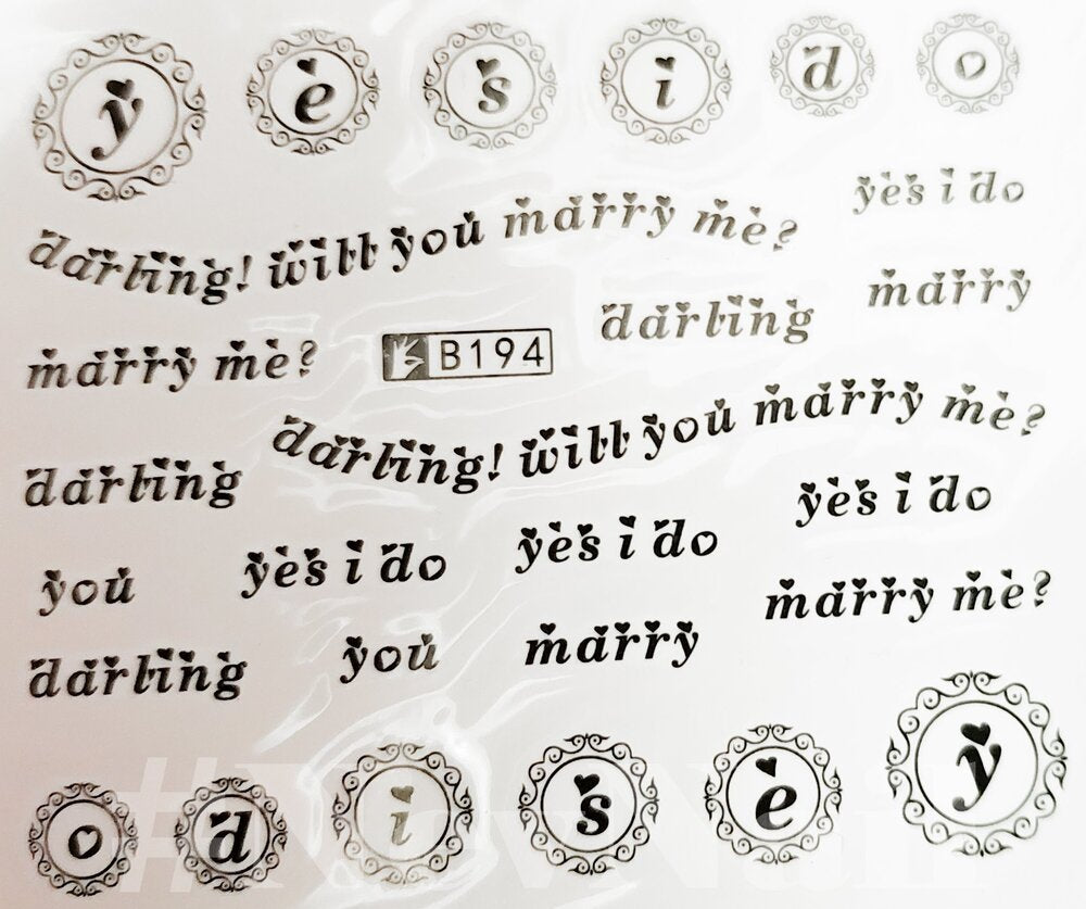 Стикер B194